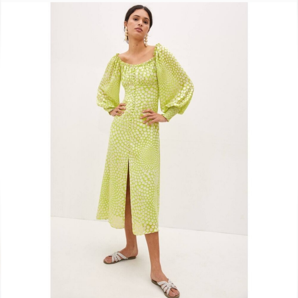 NWT Anthropologie|Exquise Meryl Midi Dress Size XL